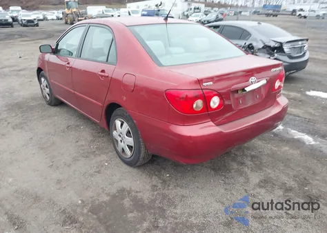 2007 Toyota Corolla Le из США, поврежденный, VIN 2T1BR32E87C813949